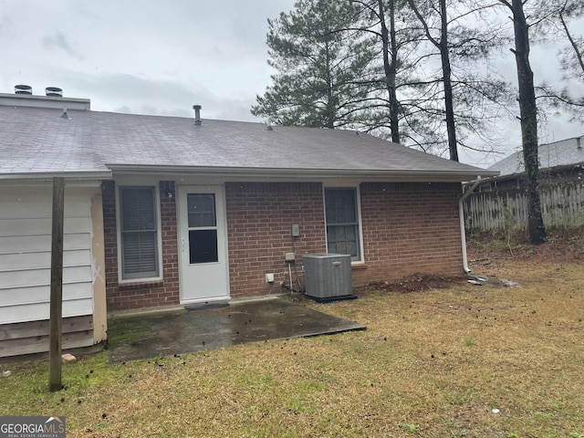 405415 Chase Dr, Fayetteville, GA 30214 - back of property featuring a patio area and brick siding