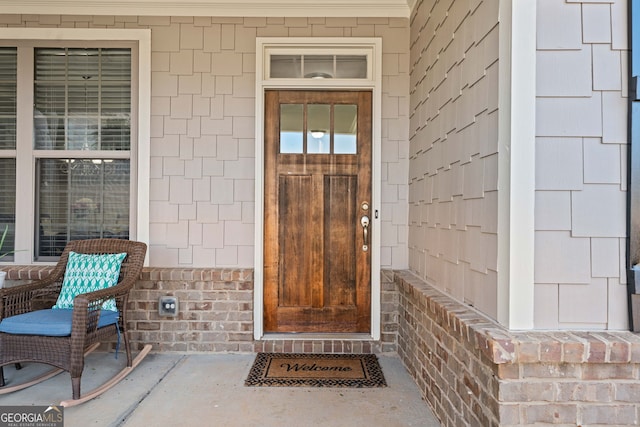 view of property entrance