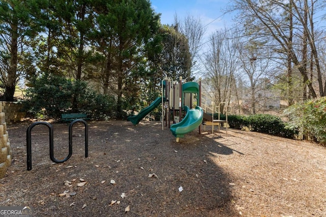 view of community playground