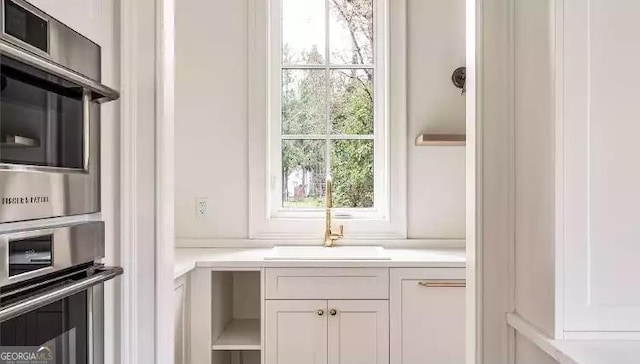 pantry featuring a sink