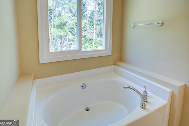 6935 Autumn Hills Dr, Cumming, GA 30028 - bathroom featuring a garden tub