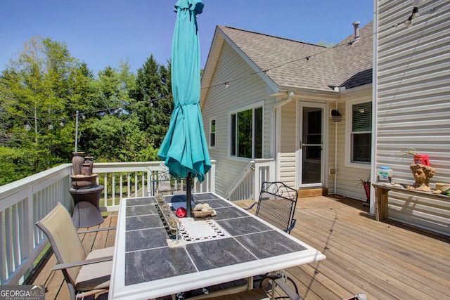 6935 Autumn Hills Dr, Cumming, GA 30028 - deck with outdoor dining space