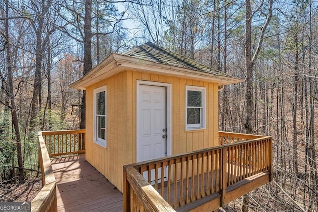 3460 Mansions Pkwy, Berkeley Lake, GA 30096 - view of outdoor structure