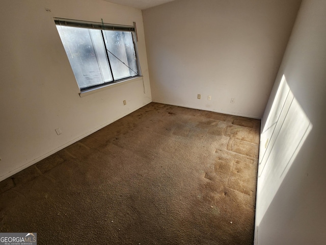 empty room with carpet floors