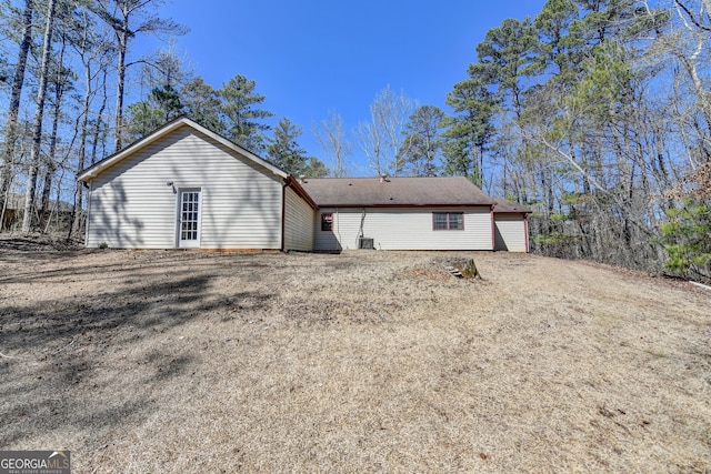 view of back of house