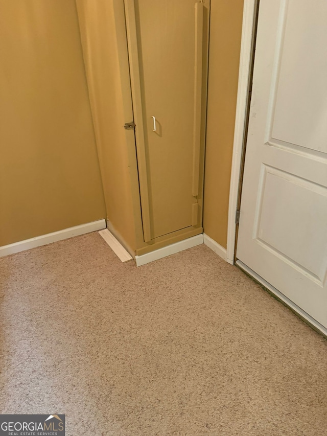 interior space with baseboards