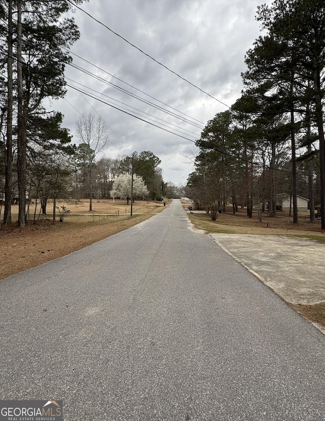 view of road