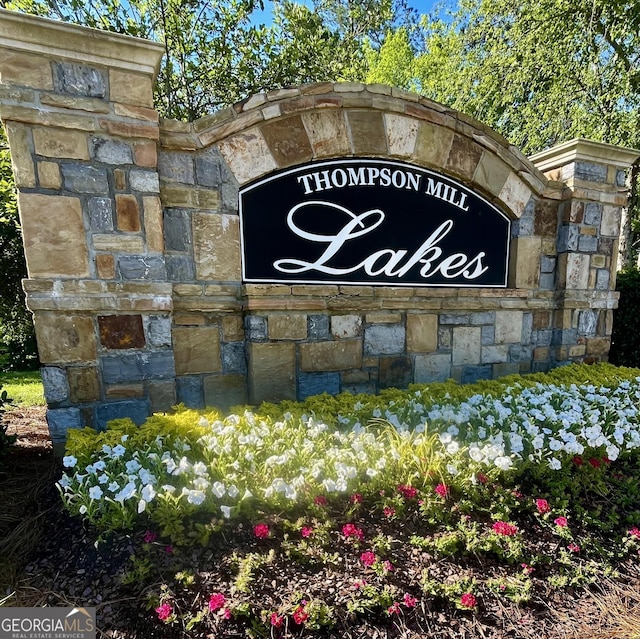 3499 Lake Mill Rd, Buford, GA 30519 - view of community sign