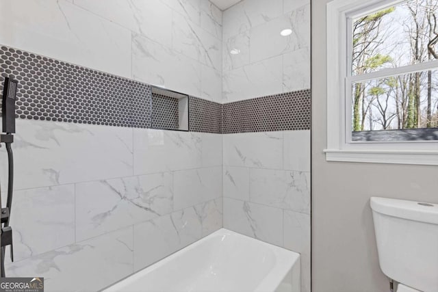 5277 Cardinal Ln NW, Lilburn, GA 30047 - full bath with bathtub / shower combination and toilet