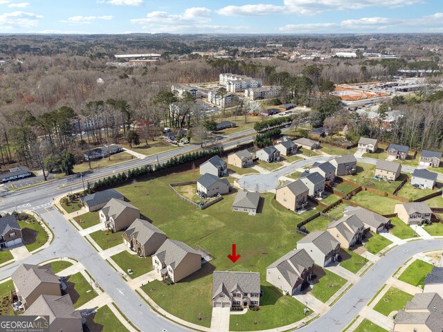 3243 Shoals Park Dr, Decatur, GA 30034 - bird's eye view with a residential view