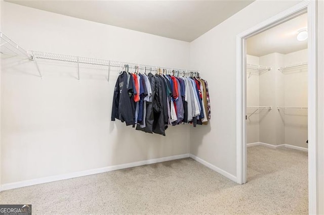 view of spacious closet