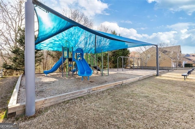 view of community playground