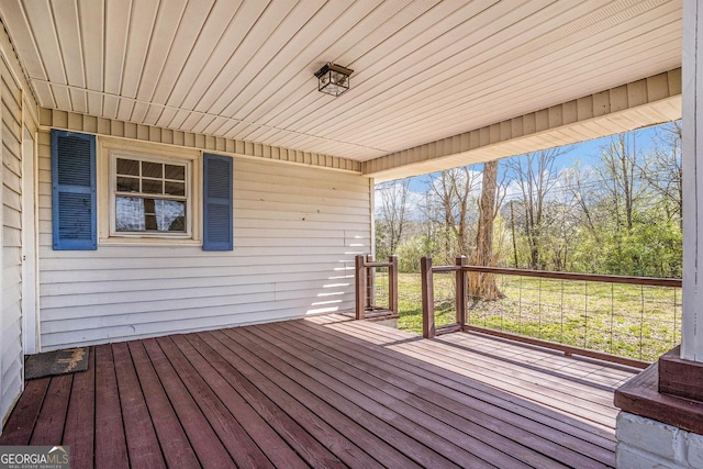 1887 Green Valley Rd, Griffin, GA 30224 - view of deck