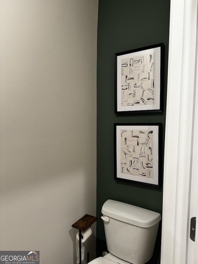 bathroom with toilet