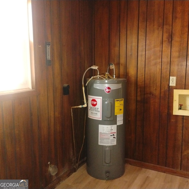 utilities with electric water heater