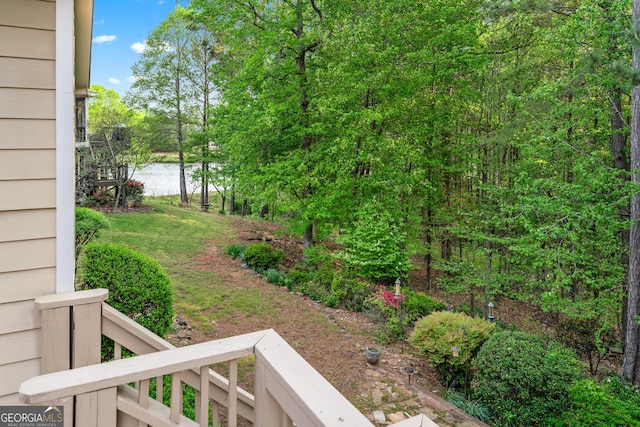 994 Fairview Club Cir, Dacula, GA 30019 - view of yard with a water view