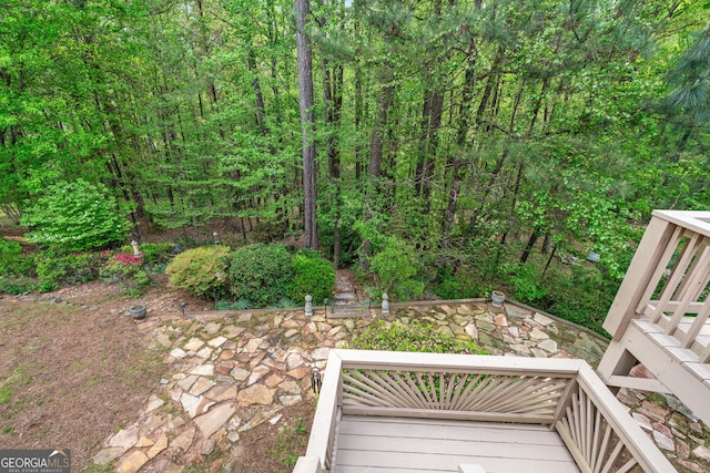 994 Fairview Club Cir, Dacula, GA 30019 - view of yard featuring a patio area and a deck