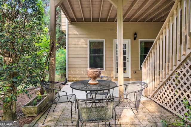 994 Fairview Club Cir, Dacula, GA 30019 - view of patio / terrace with outdoor dining space