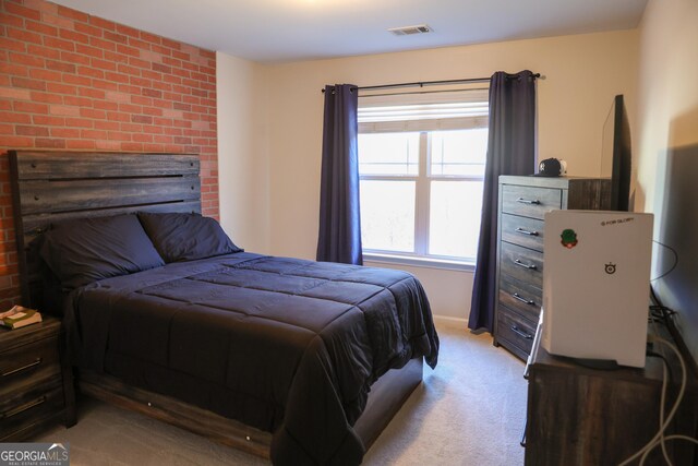 793 Round Tree Ct, Lawrenceville, GA 30045 - bedroom with visible vents and light carpet