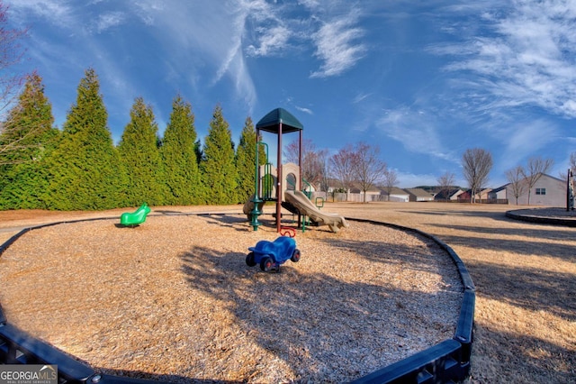 view of communal playground