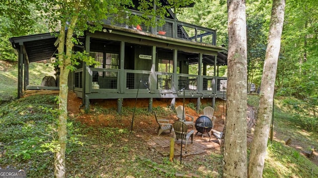 1147 Martin Dr, Cleveland, GA 30528 - back of property