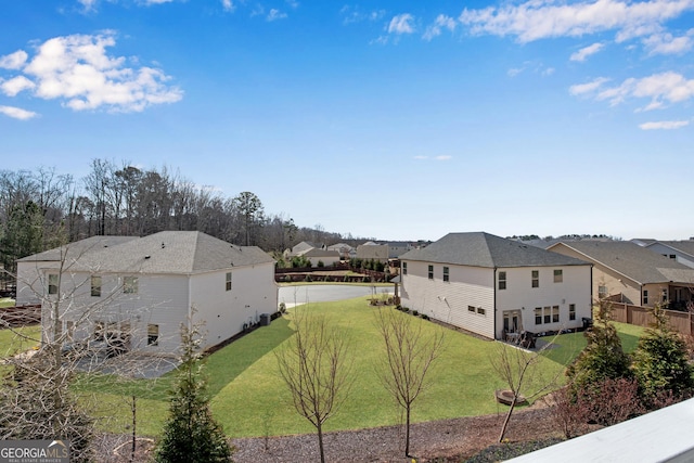 exterior space featuring a residential view