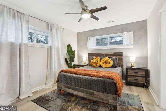 1415 Vesta Ave, Atlanta, GA 30344 - bedroom featuring wood finished floors and a ceiling fan