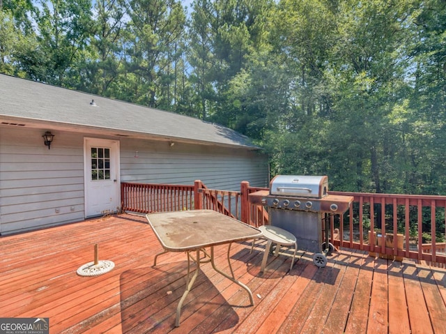2643 Rocky Creek Rd, Hampton, GA 30228 - wooden terrace featuring area for grilling