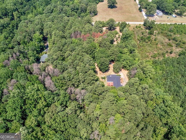2643 Rocky Creek Rd, Hampton, GA 30228 - drone / aerial view featuring a wooded view