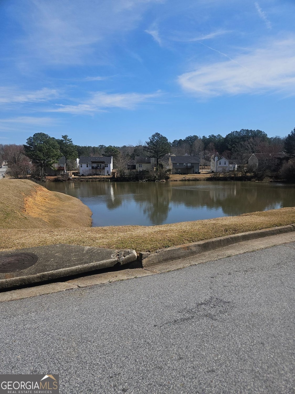 view of water feature