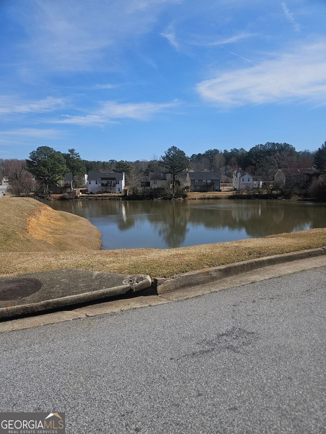 view of water feature