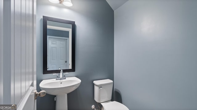 bathroom with toilet