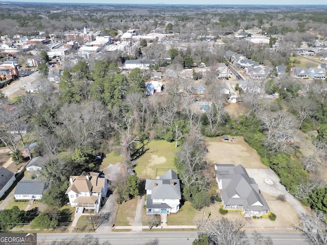 birds eye view of property featuring a residential view