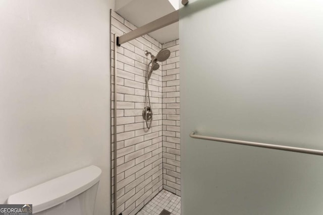 3529 Essex Ave Unit 75, Atlanta, GA 30339 - bathroom featuring toilet and a stall shower