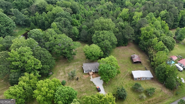 2802 County Road 19, Woodland, AL 36280 - aerial view of property and surrounding area