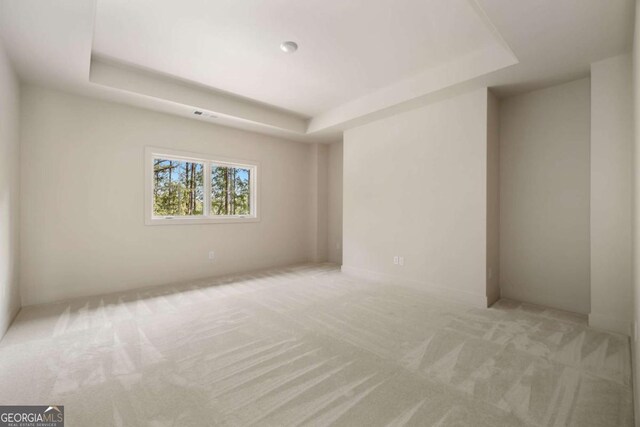 6055 Tattnall Overlook, Acworth, GA 30101 - carpeted empty room featuring a raised ceiling