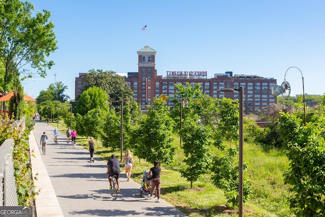 view of property's community with a view of city