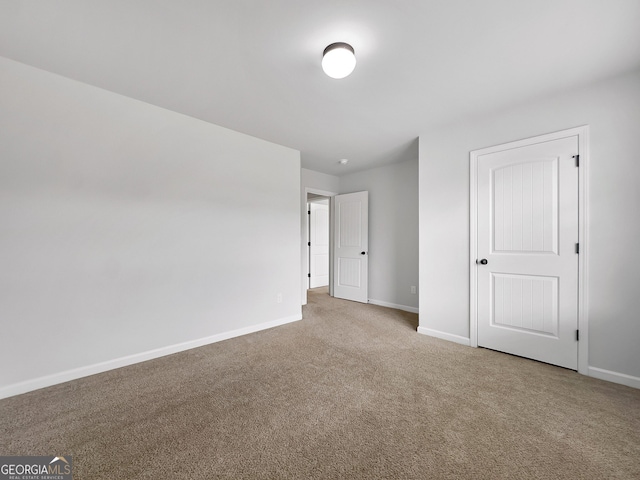 interior space with baseboards