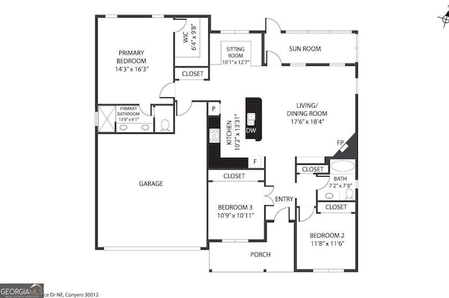 view of layout