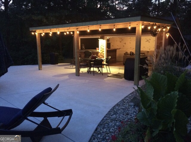 view of patio / terrace with outdoor dining space