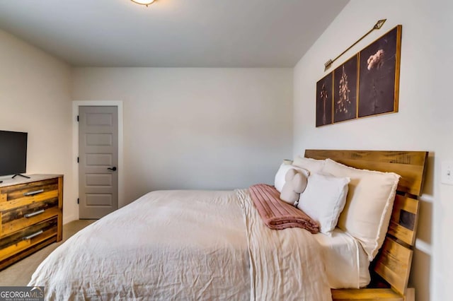 bedroom featuring carpet floors