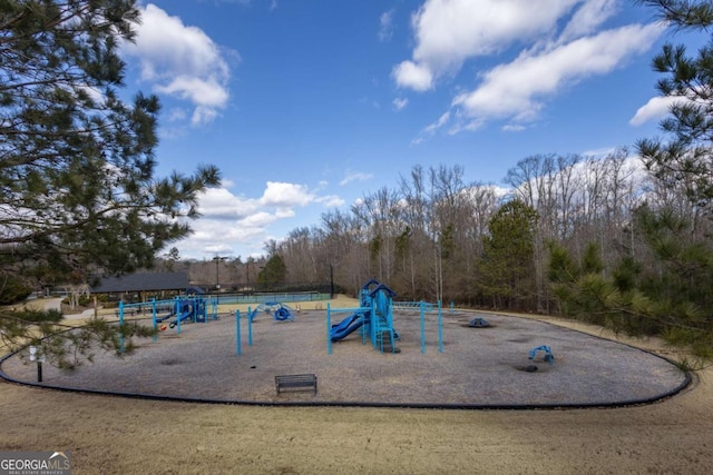 view of community play area