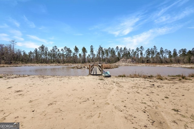 property view of water