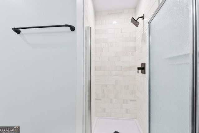 full bath with a stall shower