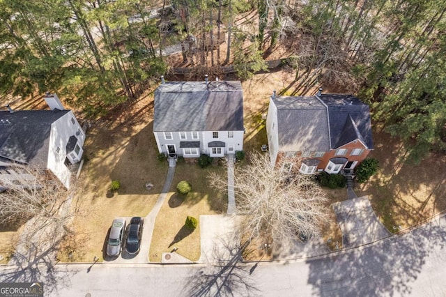 aerial view