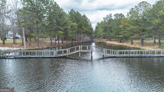 12701 Ga Highway 96 E, Fort Valley, GA 31030 - dock area featuring a water view