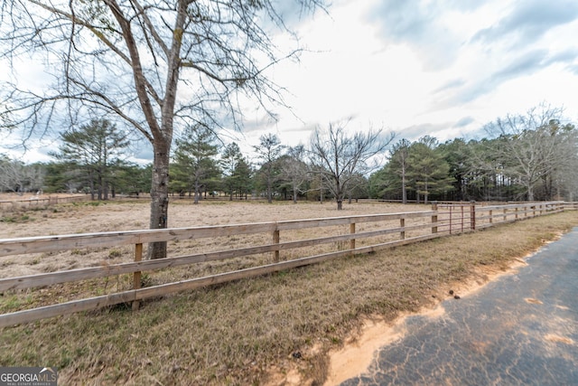 12701 Ga Highway 96 E, Fort Valley, GA 31030 - view of yard with a rural view