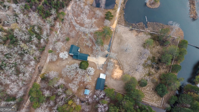 12701 Ga Highway 96 E, Fort Valley, GA 31030 - aerial overview of property's location with a large body of water