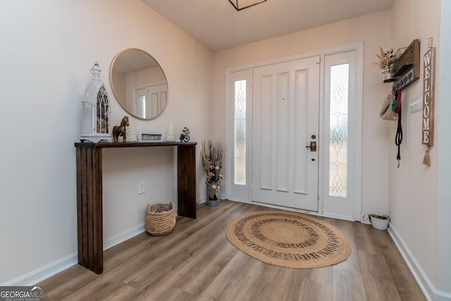 12701 Ga Highway 96 E, Fort Valley, GA 31030 - entryway featuring wood finished floors and plenty of natural light