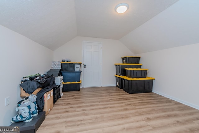12701 Ga Highway 96 E, Fort Valley, GA 31030 - additional living space with light wood-type flooring and lofted ceiling